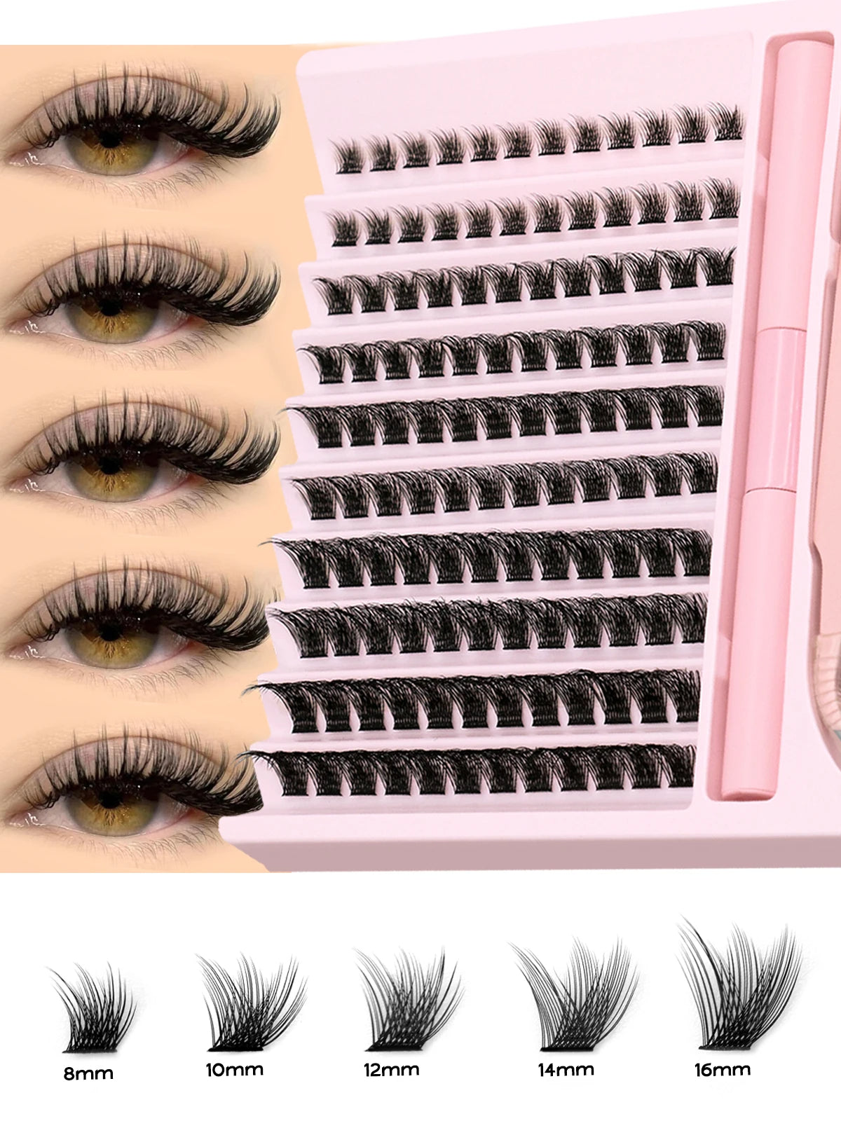 Eyelash Clusters Extension Kit