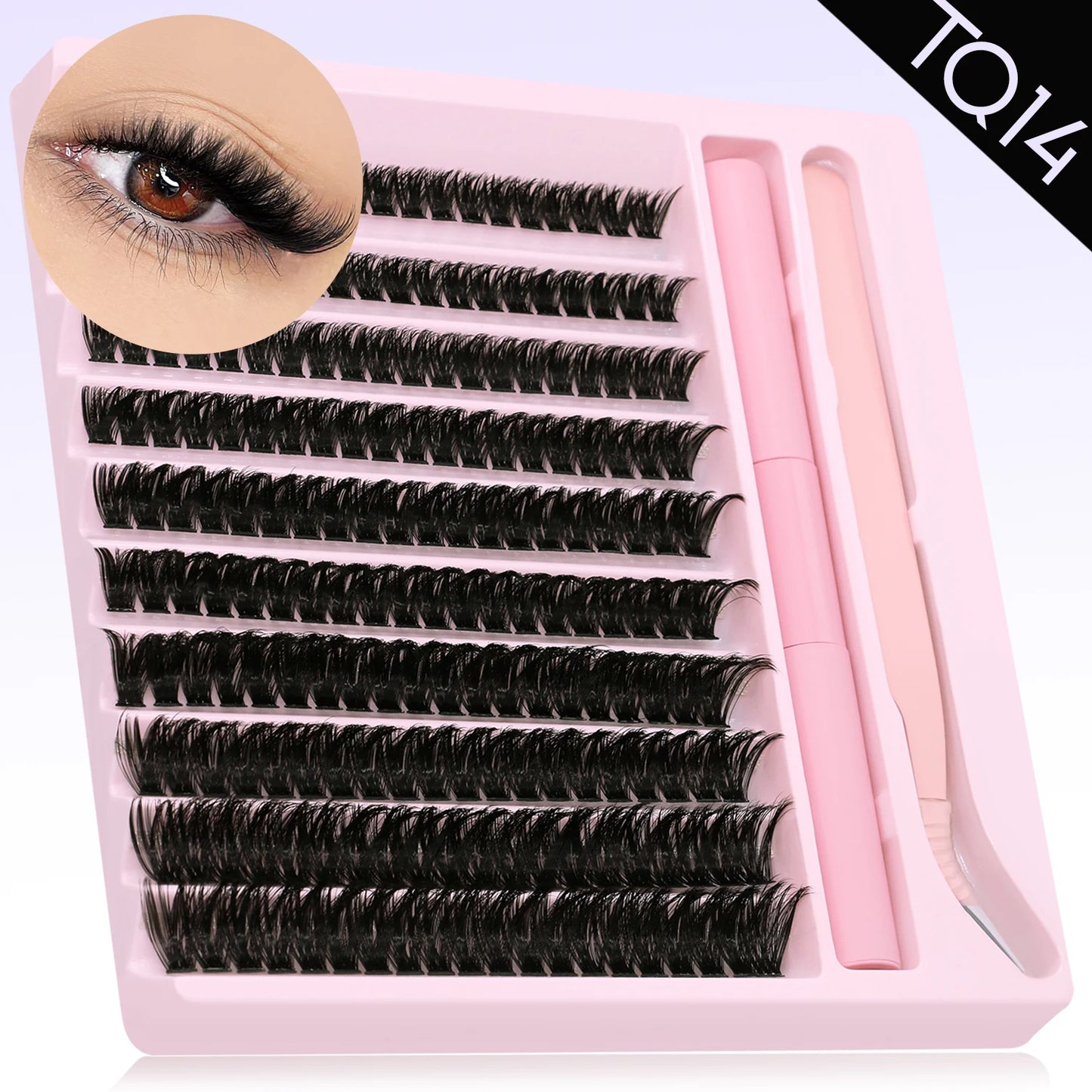 Eyelash Clusters Extension Kit