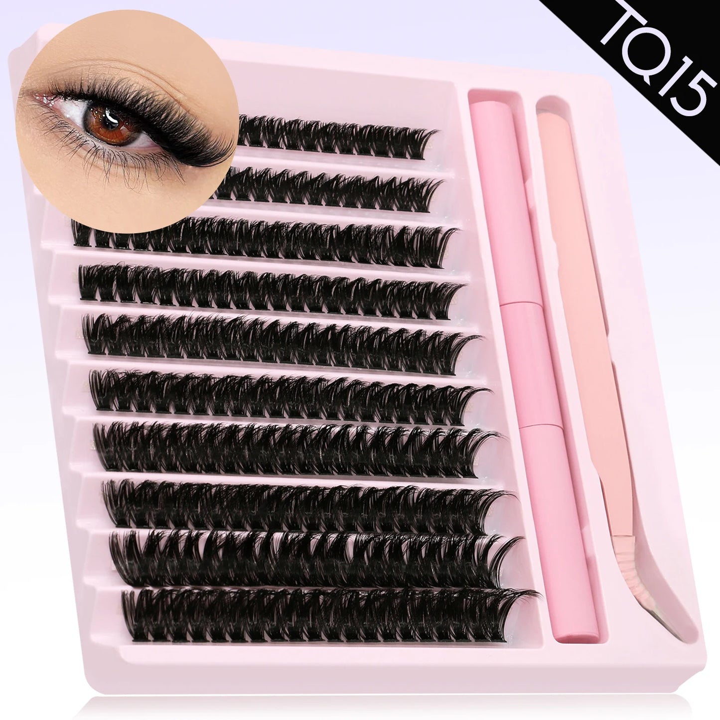 Eyelash Clusters Extension Kit