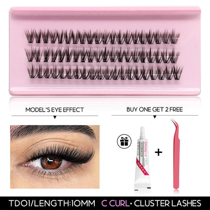 Eyelash Clusters Extension Kit